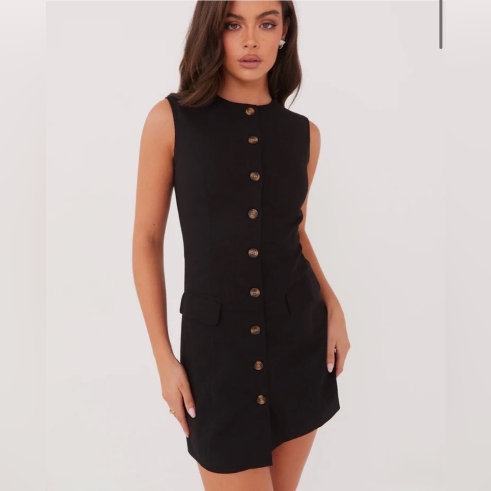 Peppermayo Black Sleeveless Dress